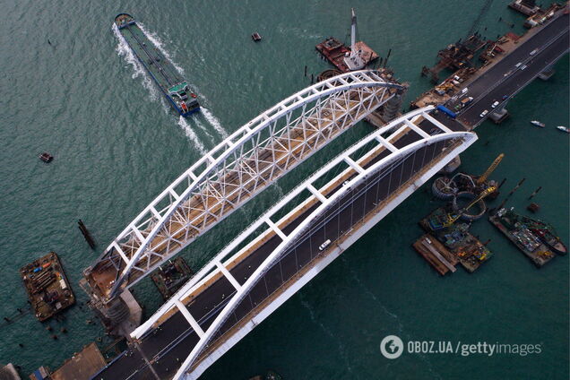 Вчений оцінив весняні ризики для Кримського мосту