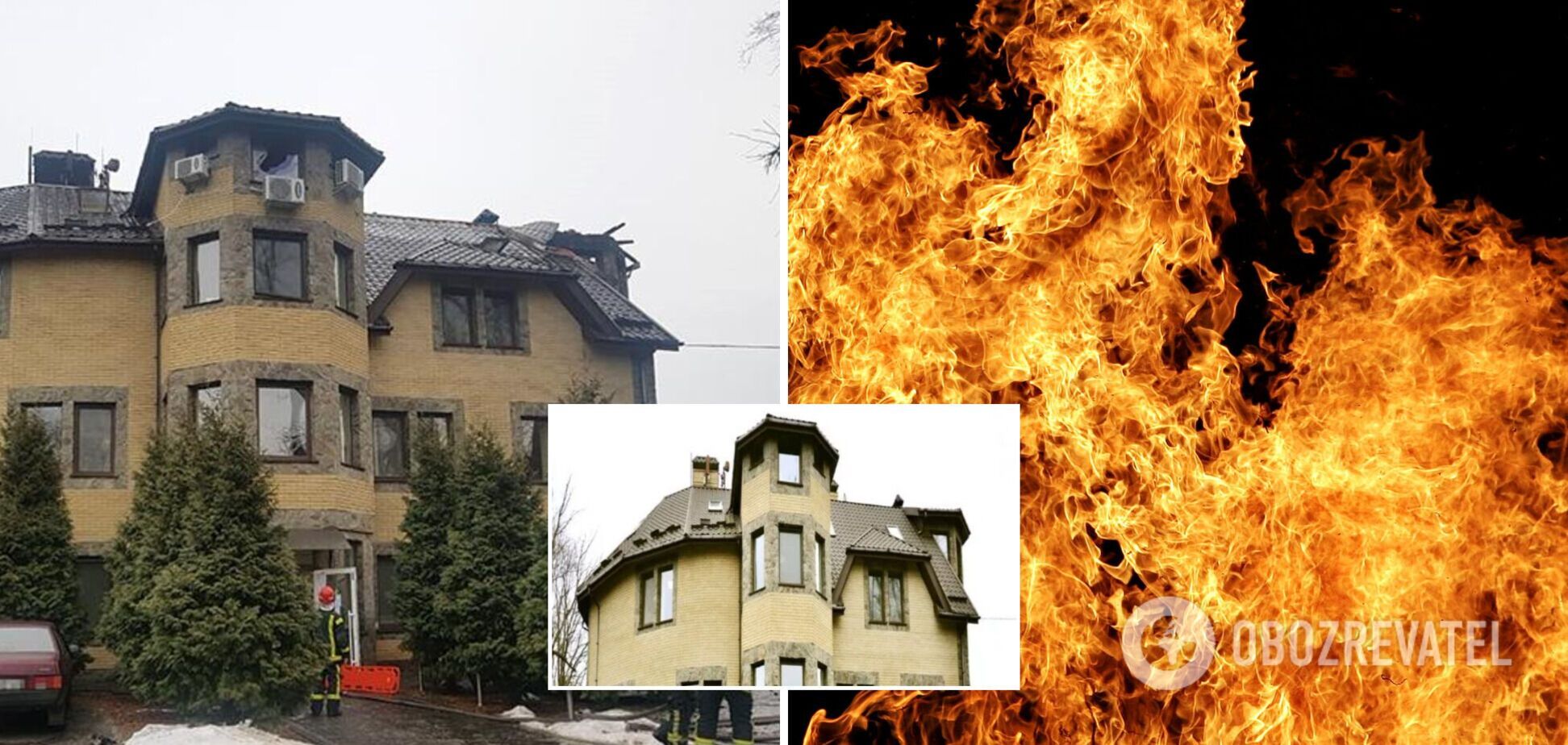Пожежа в будинку для літніх людей у Києві