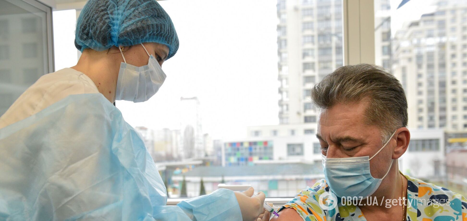Вакцинація від коронавірусу в Україні стартувала 25 лютого 2021 року
