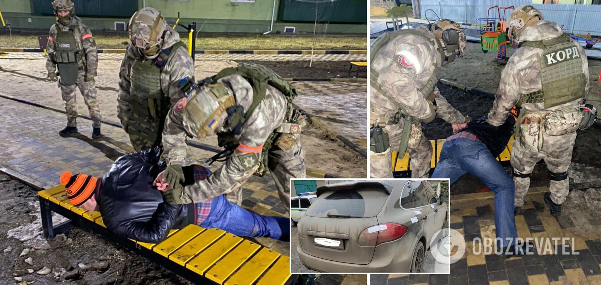 Задержание стрелка на Винниччине