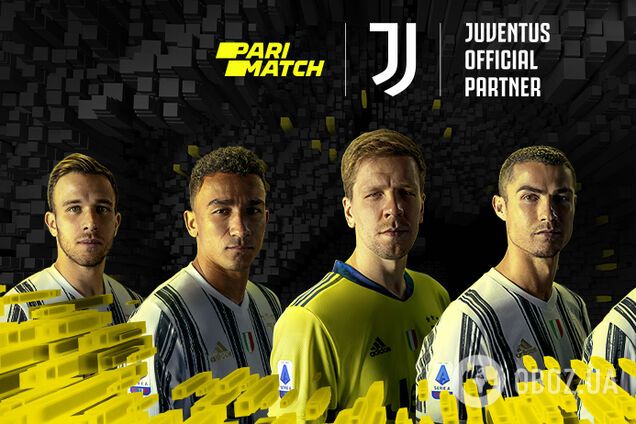 Футболісти 'Ювентуса' знялися в ролику Parimatch