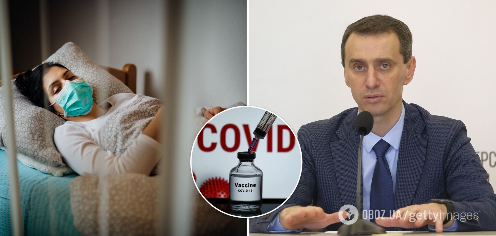 Ляшко назвал основные побочные эффекты после вакцинации против COVID-19