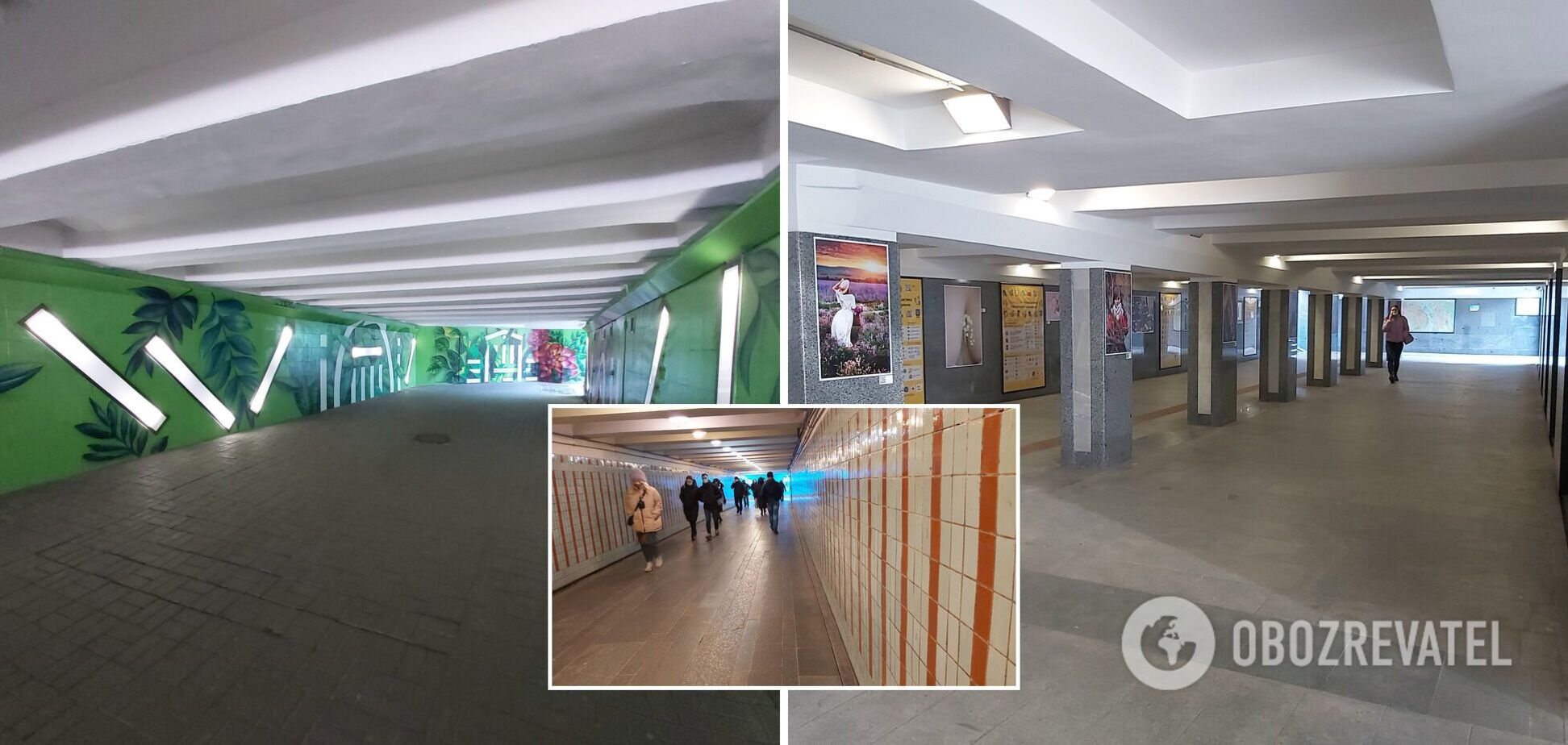 Ремонты, борьба с МАФами и чистота. Рейд по подземным переходам Киева. Видео