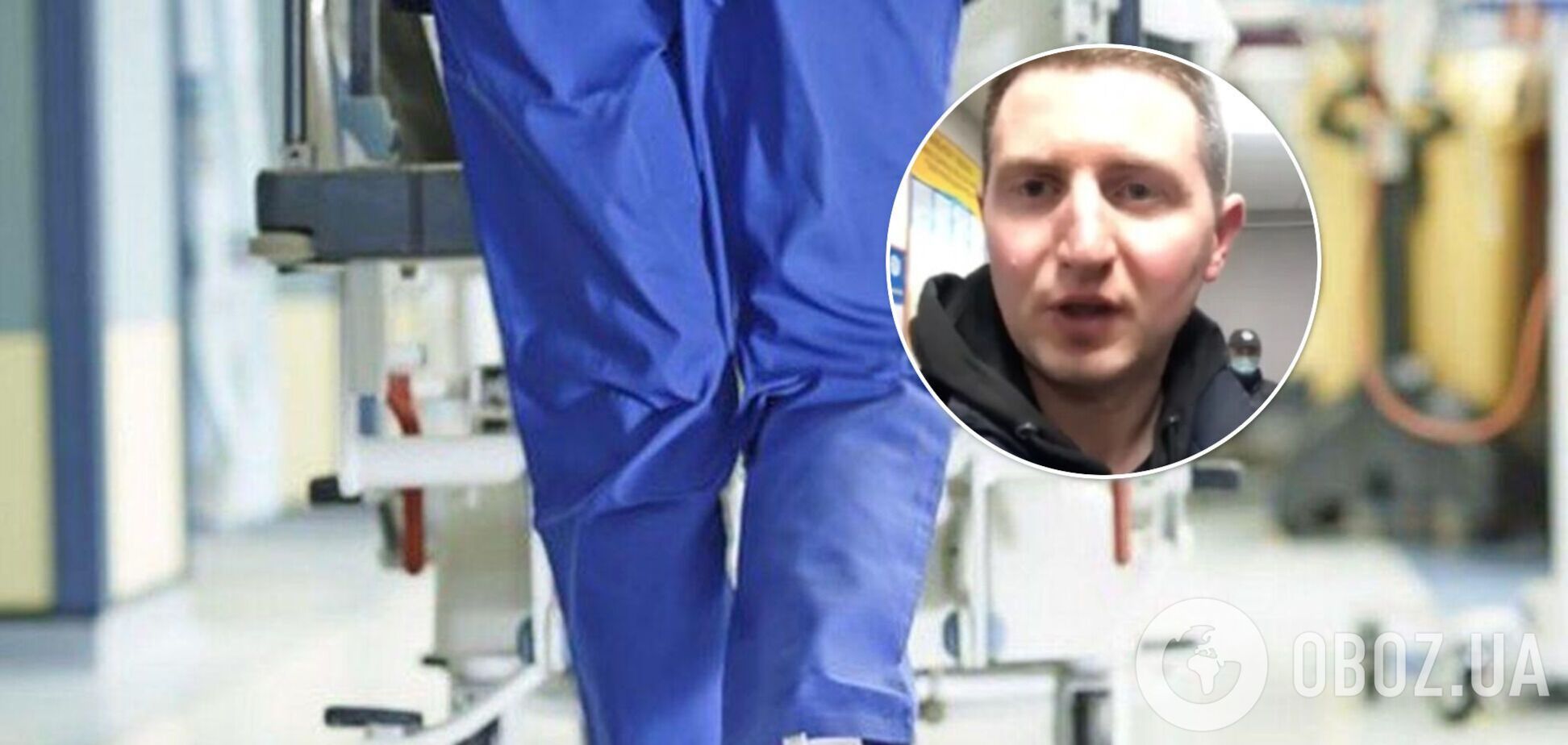 На Закарпатье 'ковид-диссидент' ворвался в больницу, пытаясь доказать, что коронавируса нет