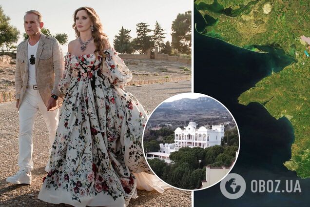 Вилла Виктора Медведчука и Оксаны Марченко