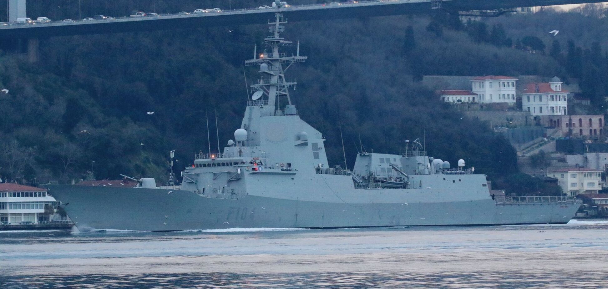 Корабель НАТО у Чорному морі