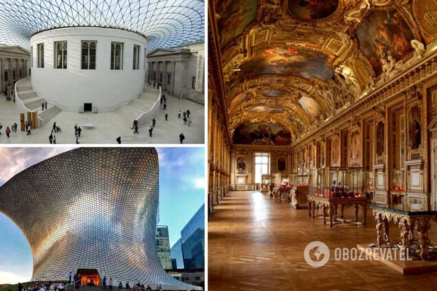 Величайшие музеи мира захватывают своими экспонатами