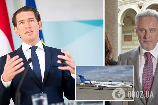 Канцлер Австрии воспользовался частным самолетом Фирташа – СМИ