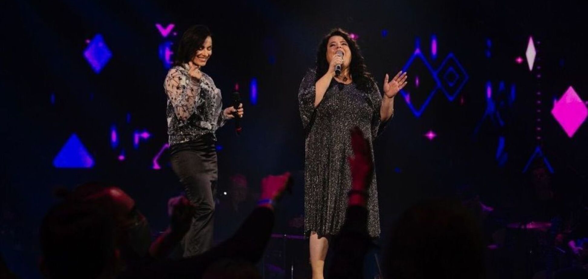 Надежда Мейхер и Юлия Тимочко на 'Голосі країни'