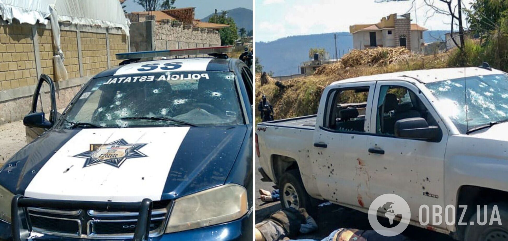Убили 13 полицейских в Мексике