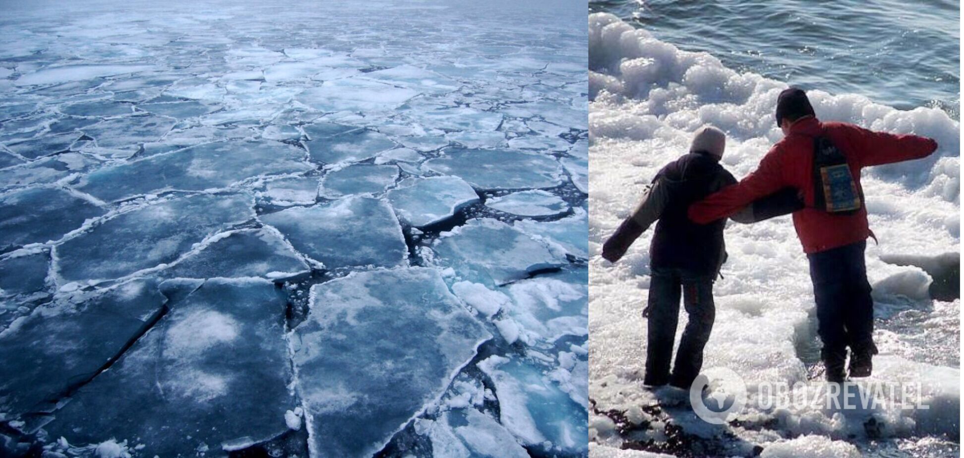 В Запорожье дети провалились под лед: девочку спасли, мальчик погиб