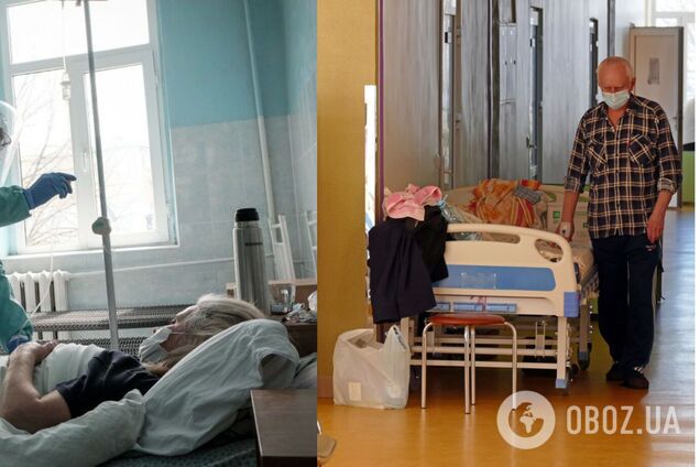 В Ивано-Франковске больницы переполнены, пациенты с COVID-19 лежат в коридорах