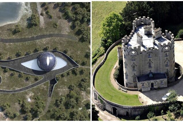 Дома звезд, которые заставляют раскрыть рты: от аэропорта до глаза египетского божества. Фото и видео