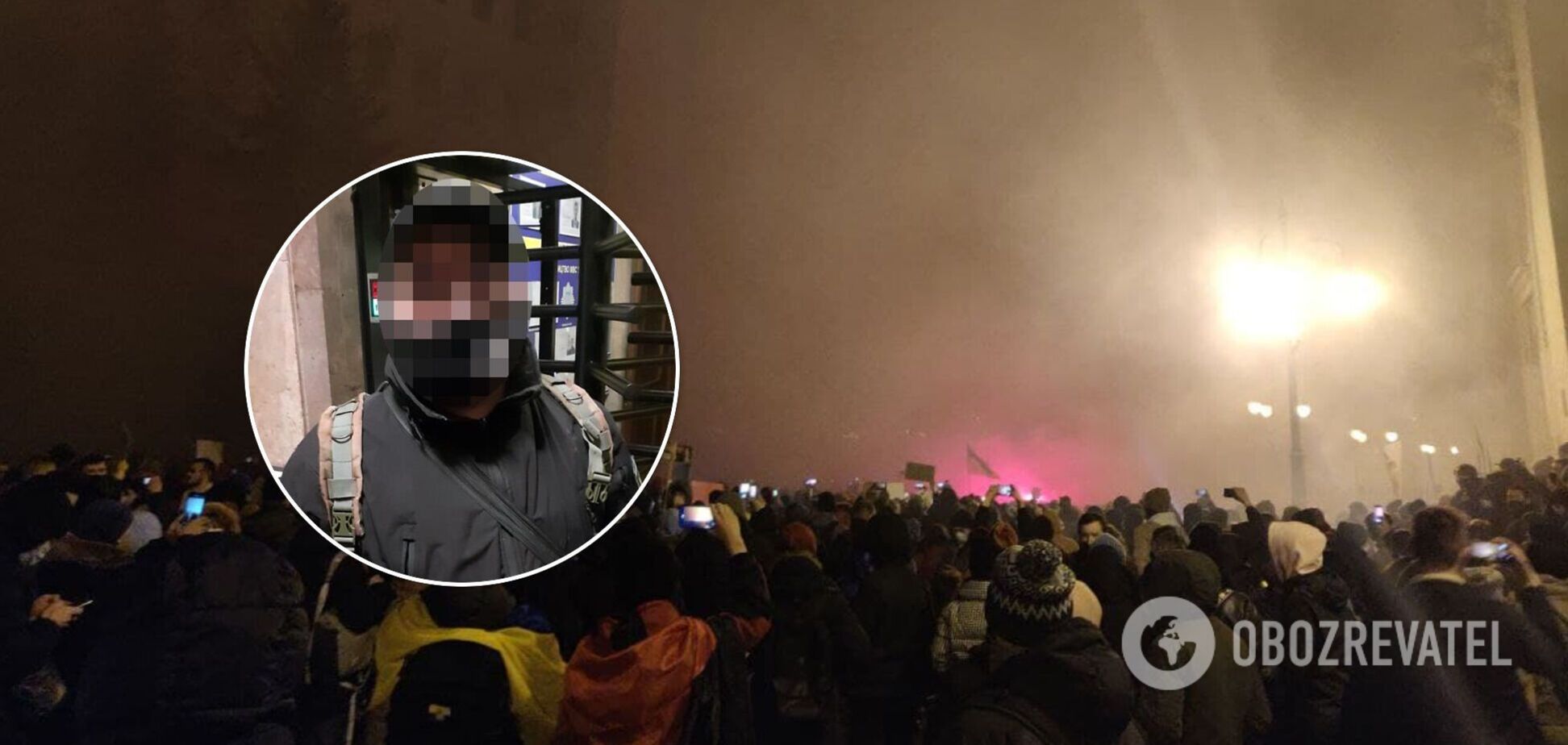 Задержан один из подозреваемых в погроме на Банковой: полиция начала расследование. Фото