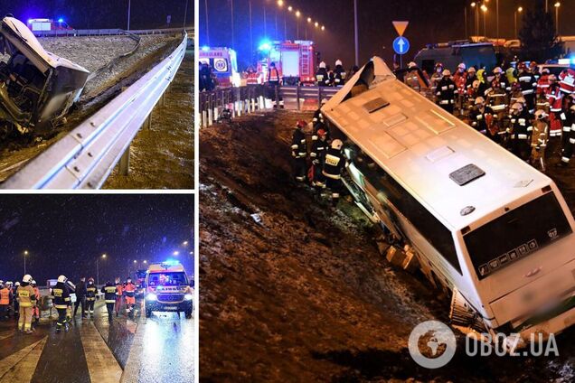 ДТП с украинцами в Польше