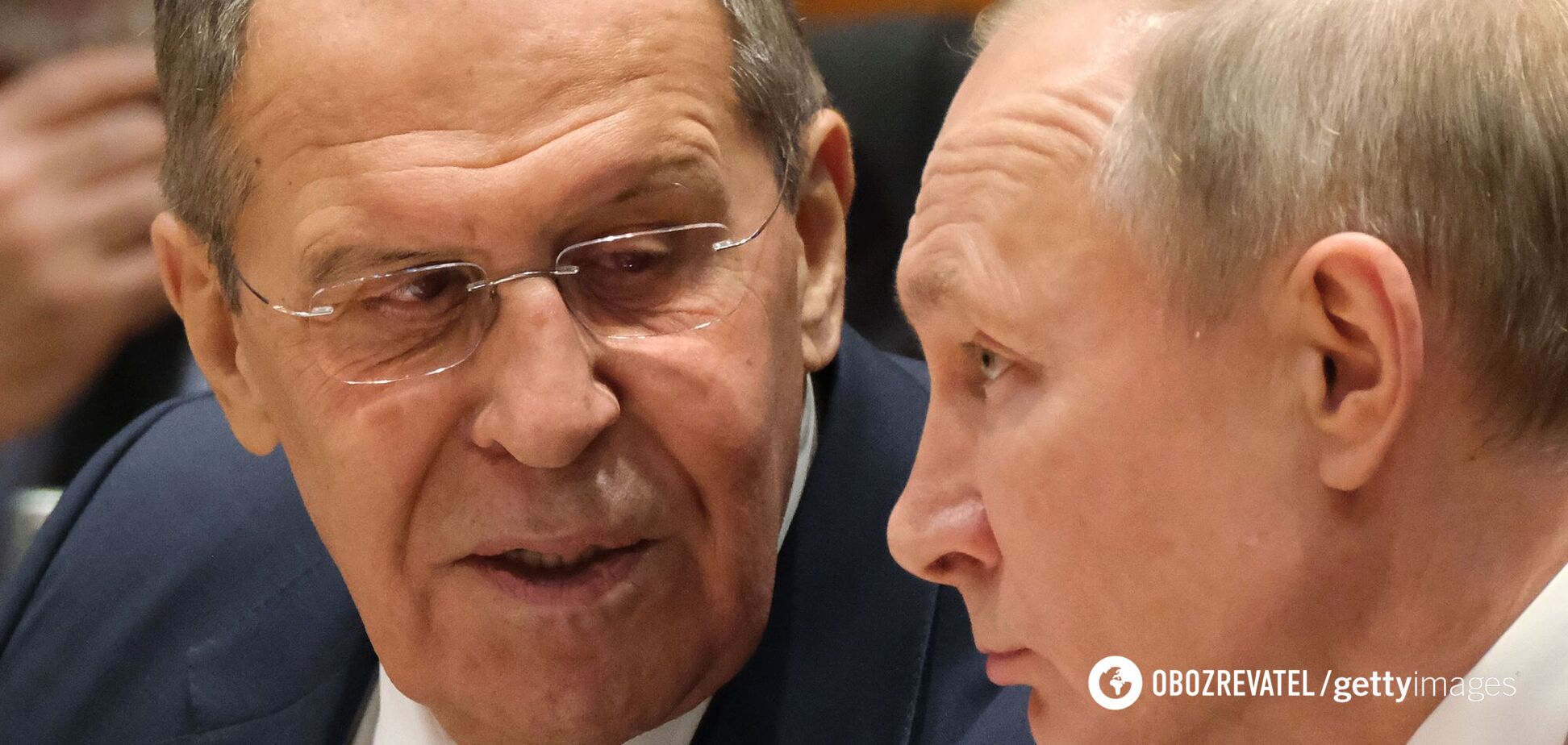 Сергей Лавров и Владимир Путин