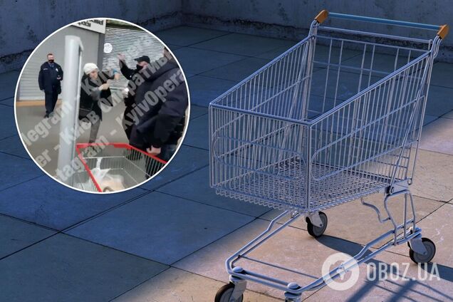 В киевском супермаркете произошла потасовка