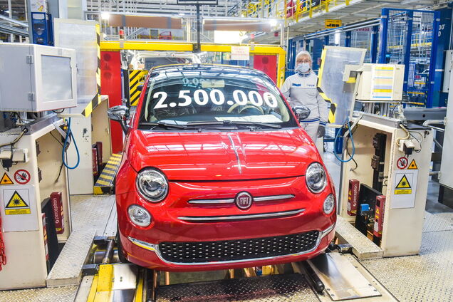 FIAT отпраздновал выпуск 2,5-миллионного FIAT 500