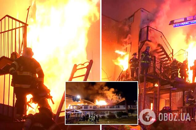 У США згорів дотла будинок для літніх: є жертва і постраждалі. Відео