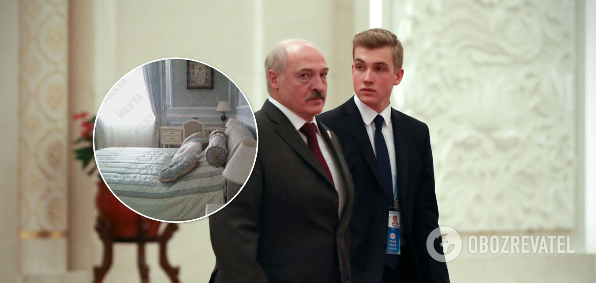 ЗМІ показали 'президентський люкс' сина Лукашенка в Палаці Незалежності