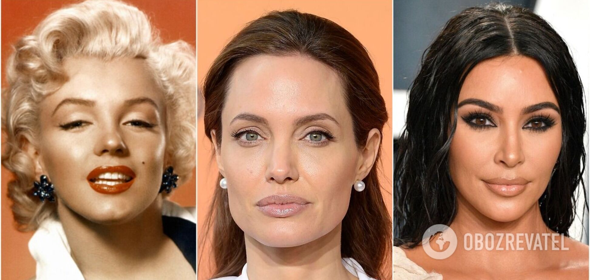 Мерилін Монро, Анджеліна Джолі і Кім Кардаш'ян: як пластичні операції зробили їх знаменитими