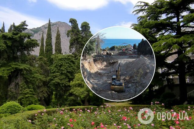 У Криму окупанти руйнують відомий парк: прокуратура почала розслідування