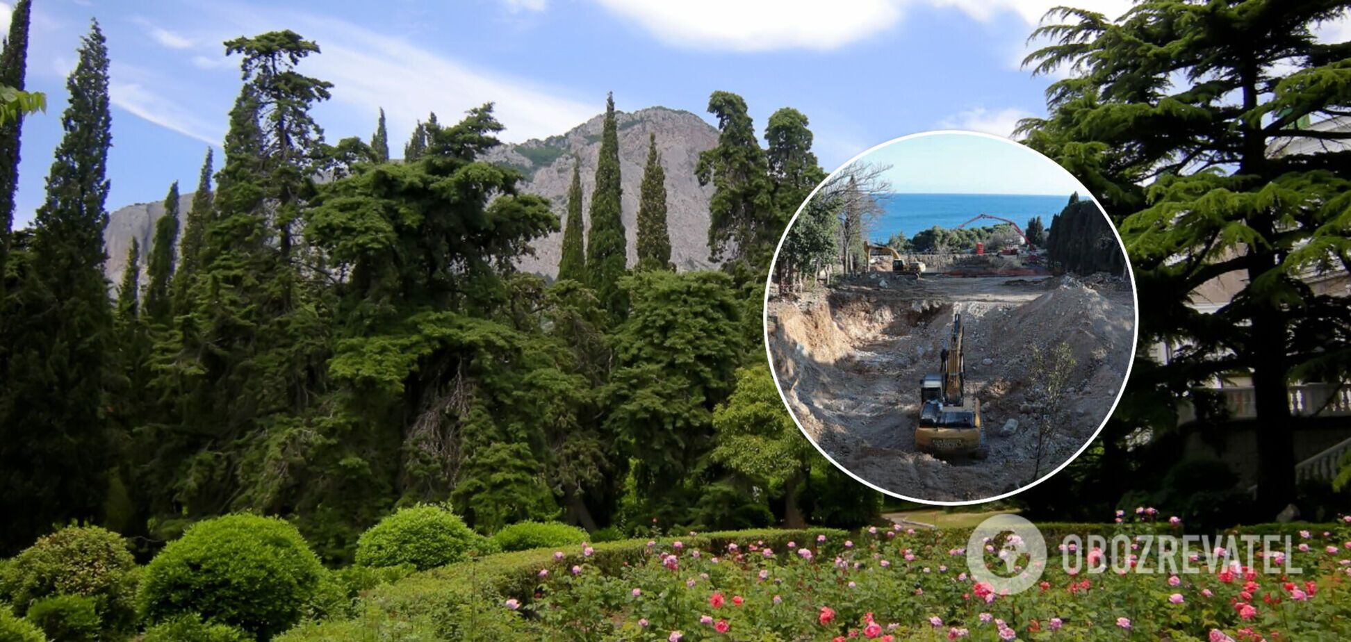 В Крыму оккупанты разрушают известный парк: прокуратура начала расследование