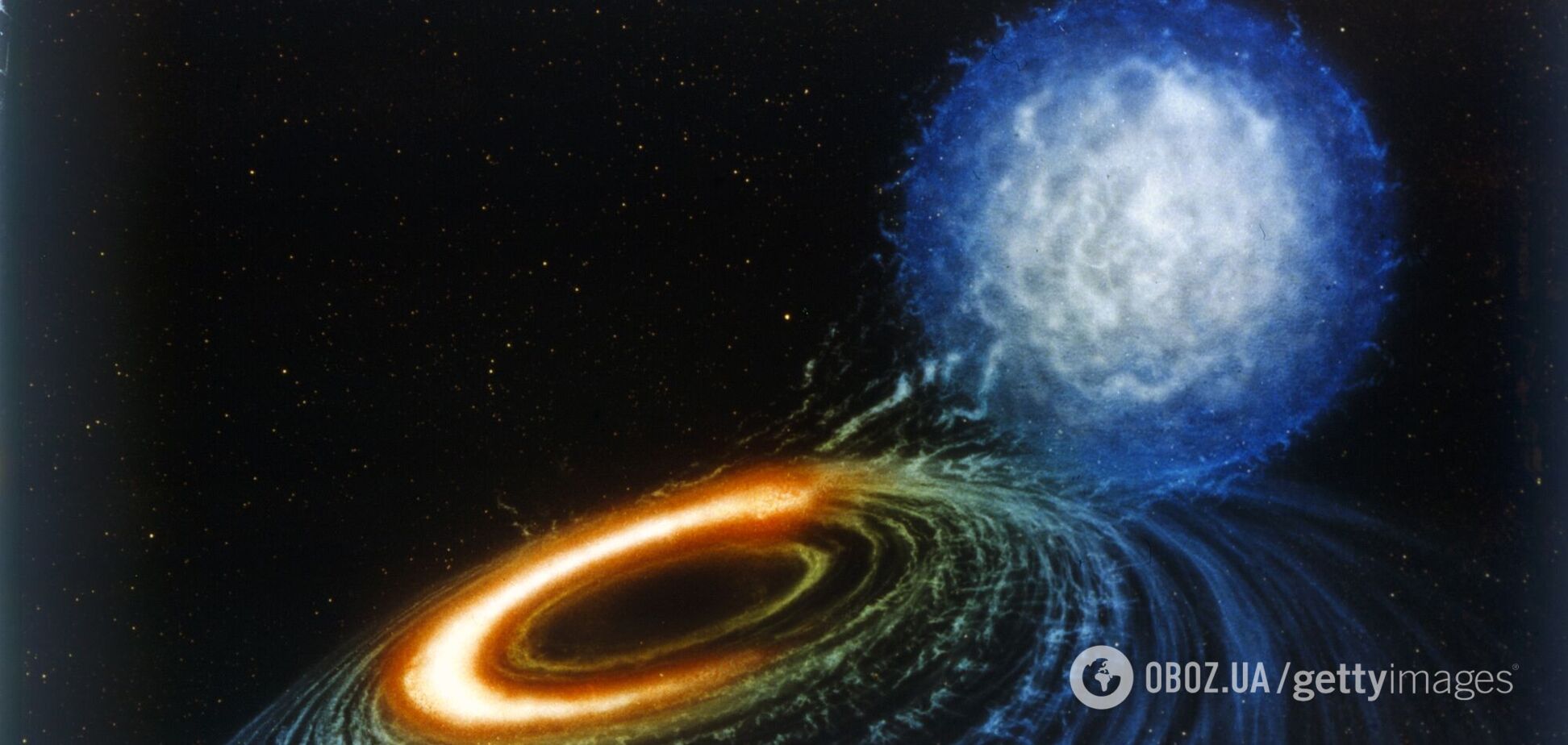 Получено изображение черной дыры, что в 6,5 млрд раз больше массы Солнца