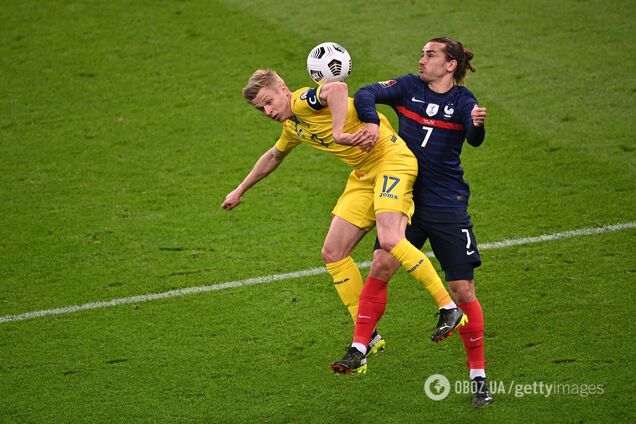 Александр Зинченко против Антуана Гризманна