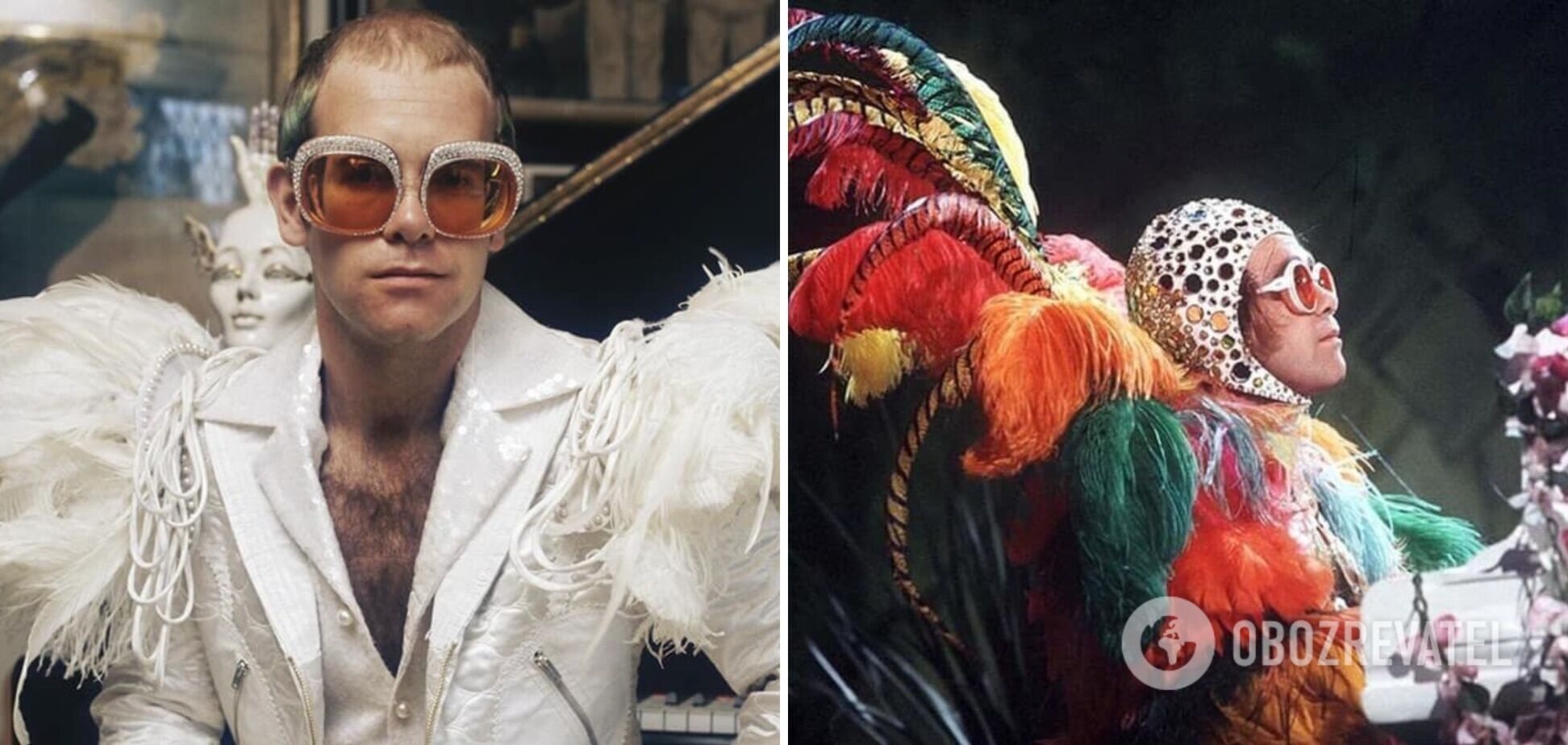 Элтон Джон отмечает 74-летие