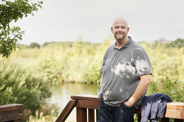 Майкл Петерсен из Дании, живет с ожирением