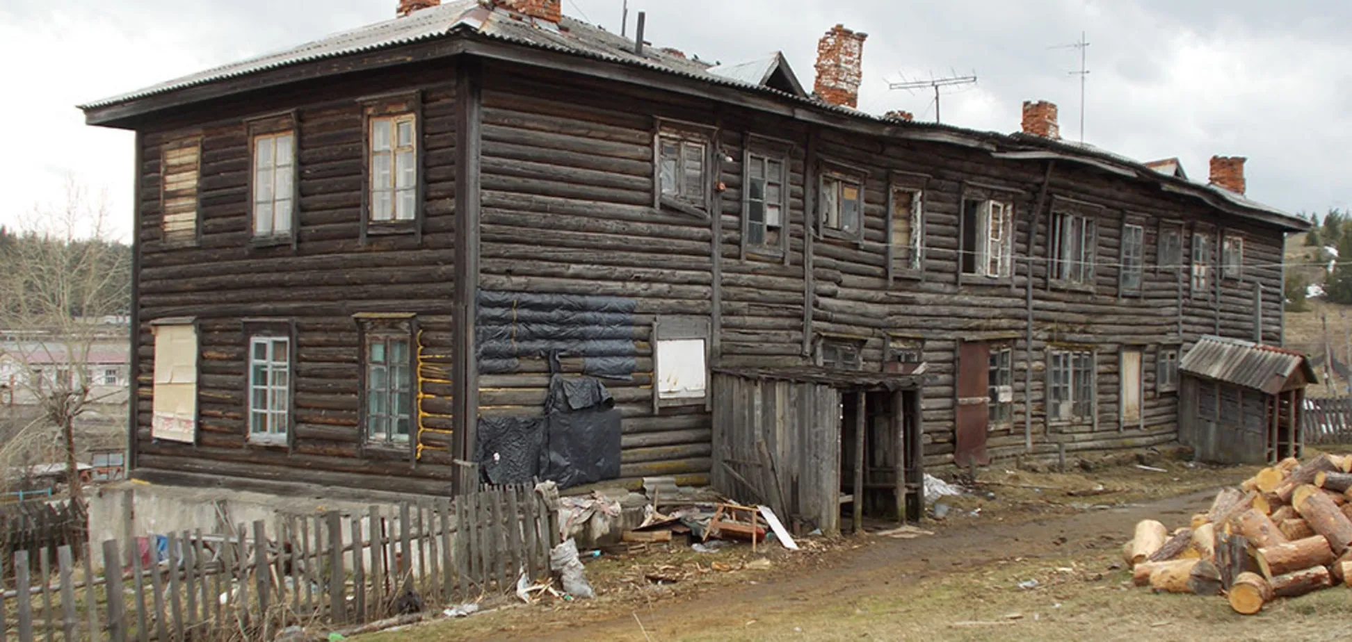 Бараки. Страшное наследие СССР на фото