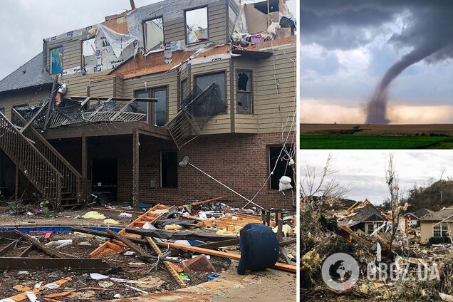 У США прокотилася серія торнадо