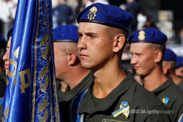 Воины Национальной гвардии Украины