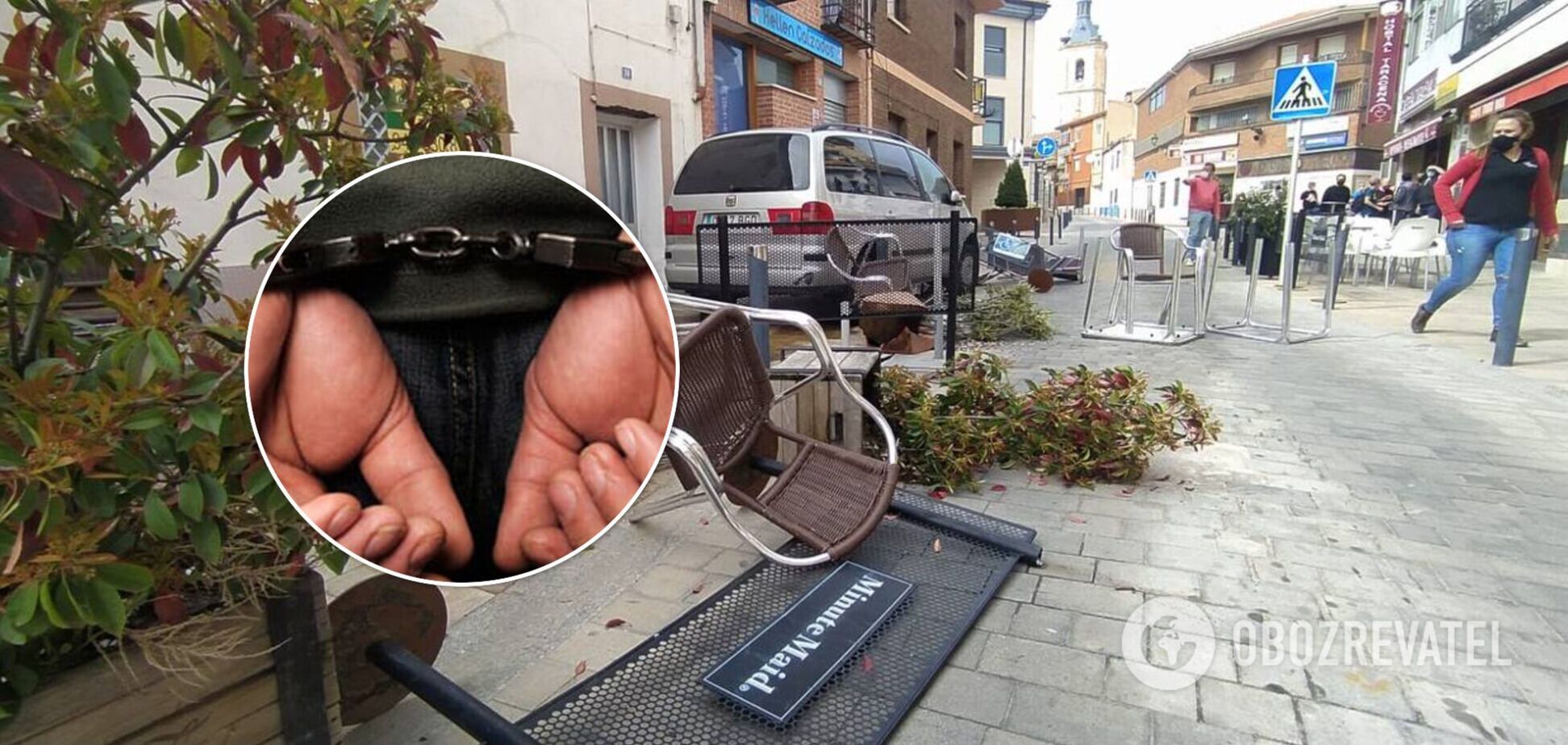 В Іспанії через наїзд автомобіля постраждало семеро осіб. Фото