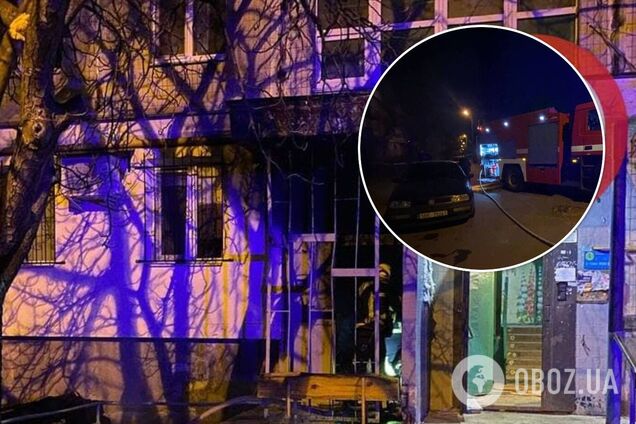 Взрыв в Киеве