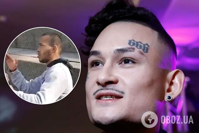 В Киеве проучили уличного музыканта, который пел песни Моргенштерна. Видео