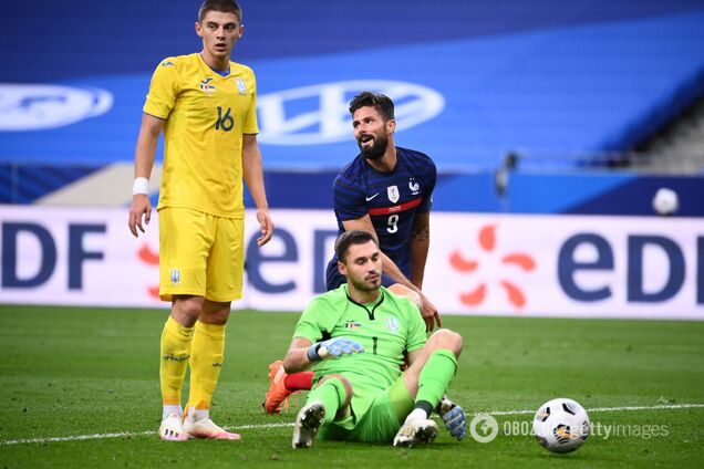 Бущан і Миколенко в матчі з Францією