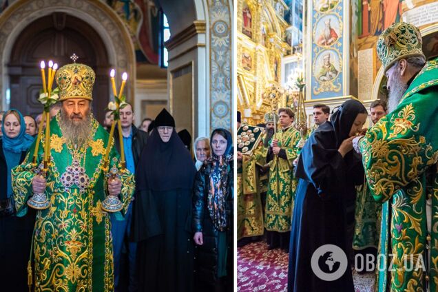 Литургия в Успенском соборе