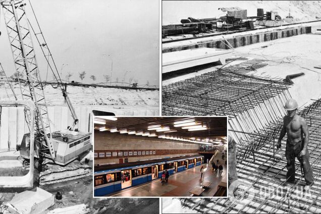 У станции необычное оформление