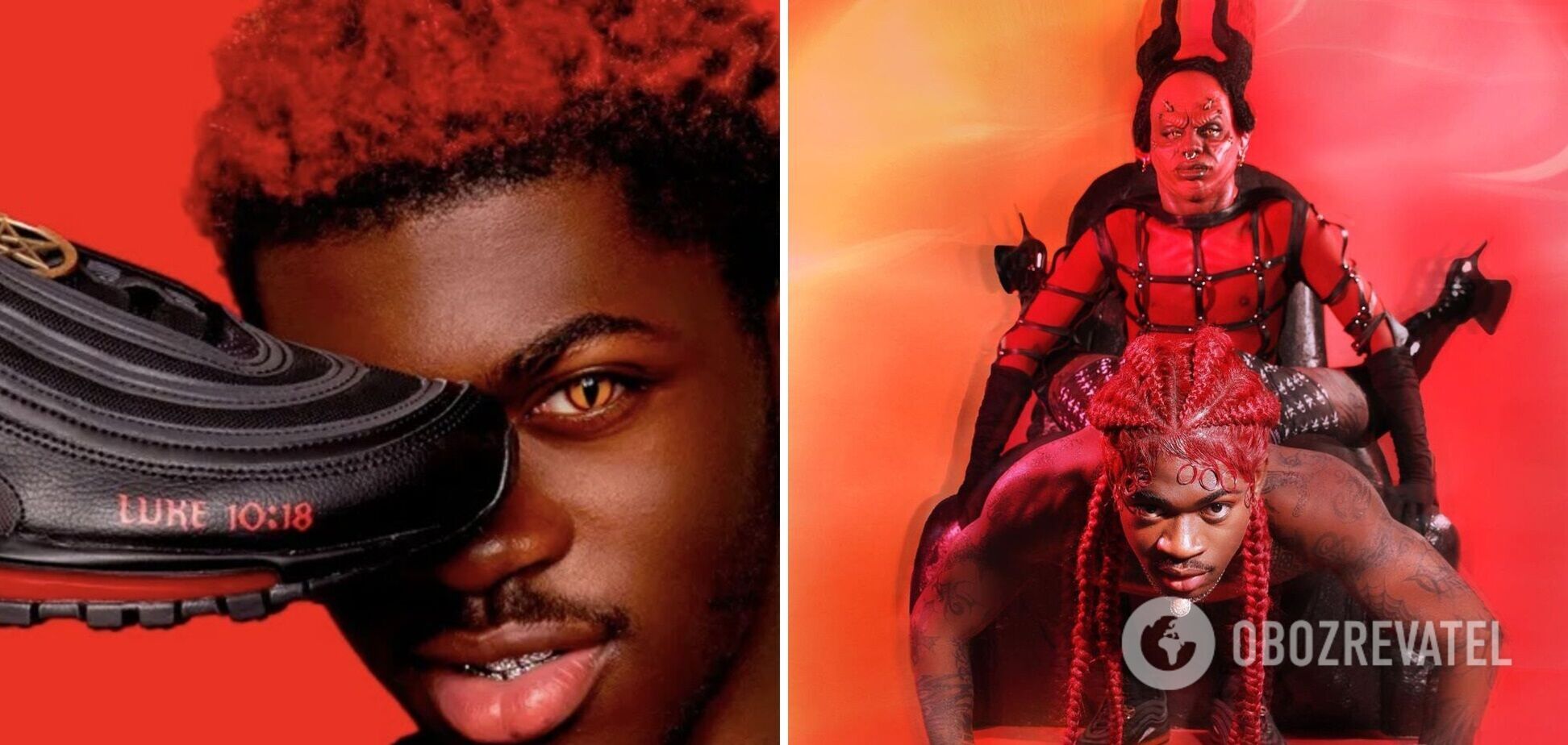 Репер Lil Nas X випустив «сатанинські» кросівки, що викликало неоднозначну реакцію