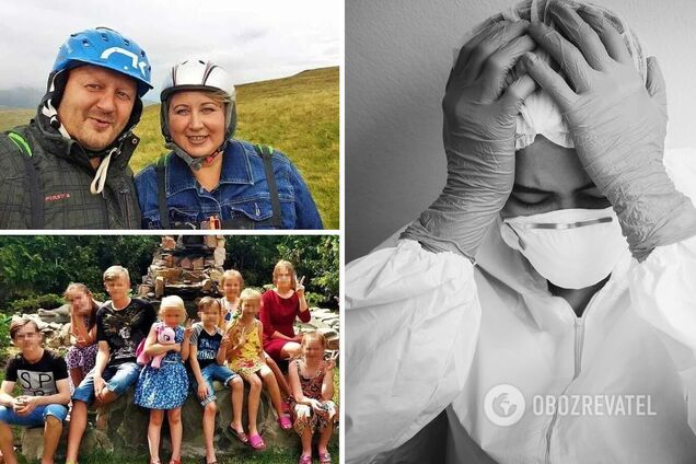 На Киевщине от коронавируса скончались жена с мужем, они воспитывали 13 детей: подробности трагедии