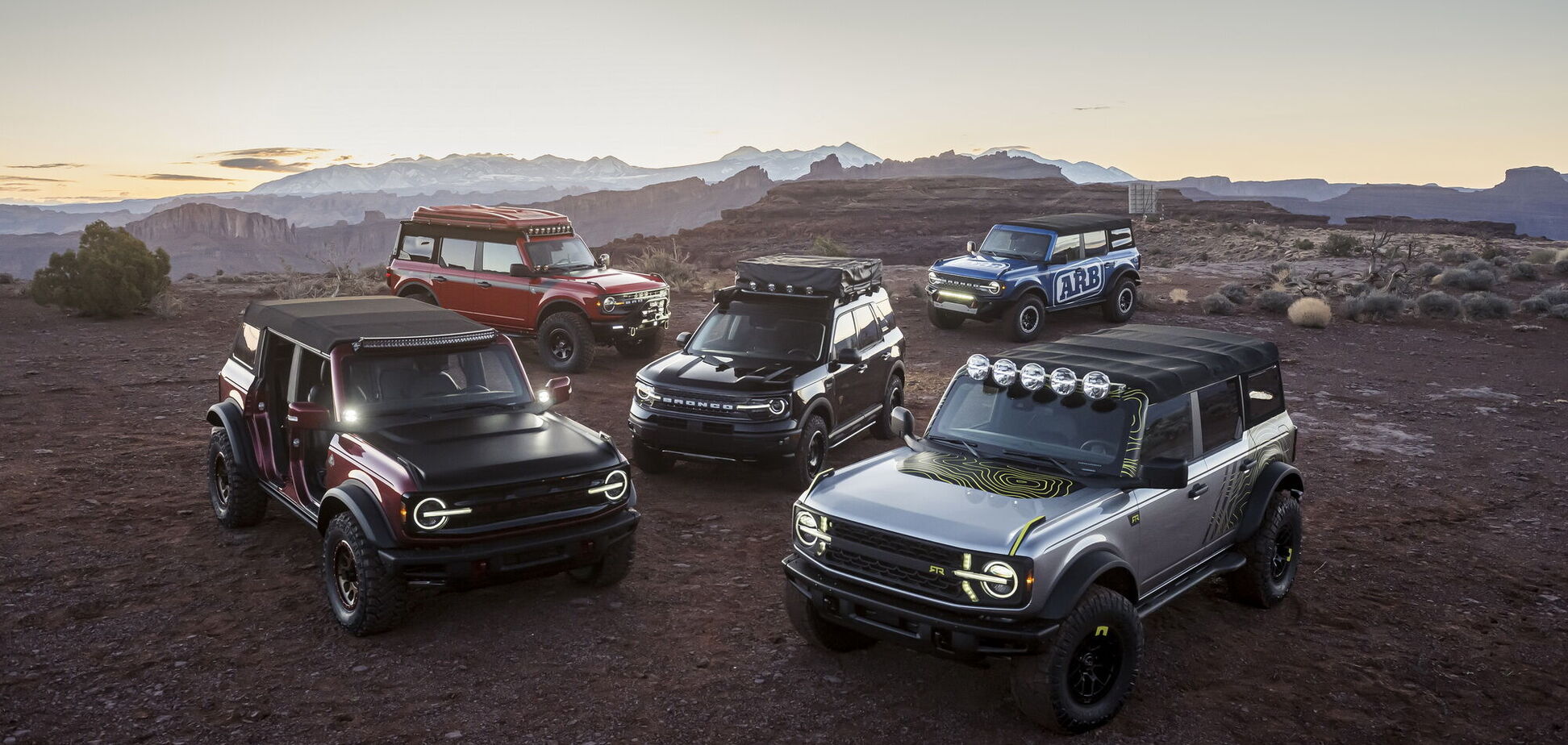 Ford Bronco получит широкий ассортимент аксессуаров ведущих брендов