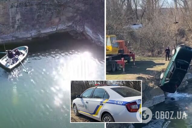 На Черкасщине в затопленной машине нашли тела отца и сына