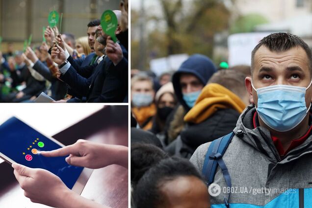 В Раду проходят семь партий, Зеленскому доверяет 43% украинцев – соцопрос