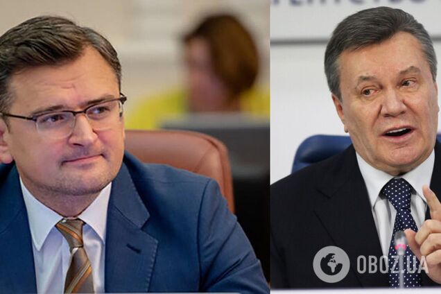 Кулеба пояснив зняття санкцій із чиновників Януковича