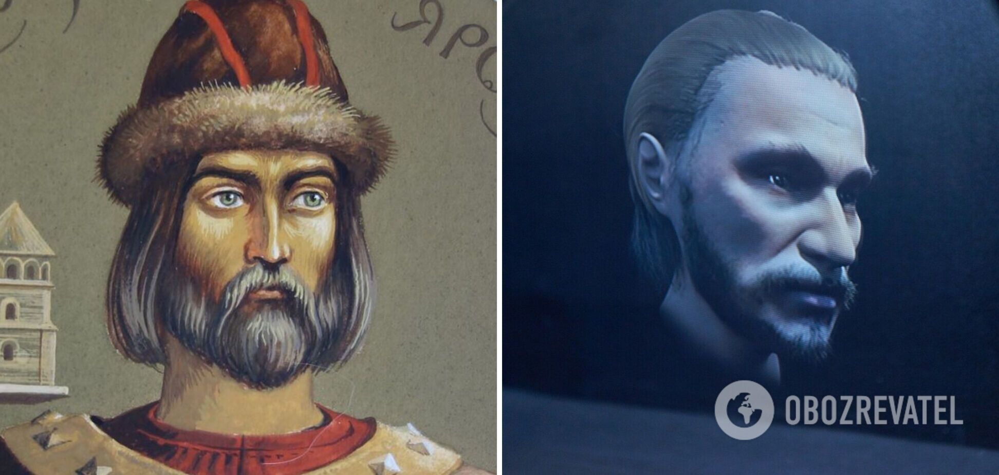 Настоящее лицо Ярослава Мудрого – 3D-голограмма