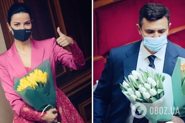 Оксана Дмитрієва та Микола Тищенко