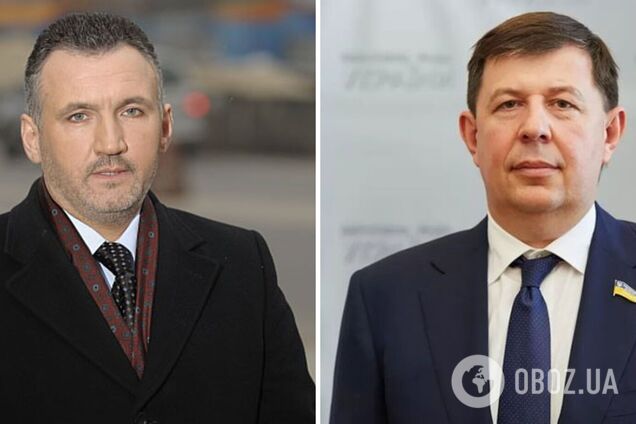 Нардепи від ОПЗЖ Ренат Кузьмін і Тарас Козак