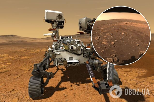 Perseverance впервые прокатился по Марсу и заснял это